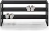 REX SR 2 - 100 cm Schuhregal - Schwarz Produktbild-Vorschau 1