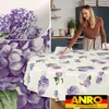 Tischdecke Fotoprint Flieder Blume Lila Oval 220x140cm Produktbild-Vorschau 5