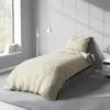 Biber Bettwäsche 155x220 cm 100% Baumwolle Feinbiber Uni Produktbild-Vorschau 3