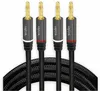 LogiLink CA1210, 2 x Banana, Samec, 2 x Banana, Samec, 3 m, Náhľad obrázku produktu 2