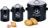 Relaxdays Kartoffel Aufbewahrungsbox, Zwiebeln, Knoblauch, Produktbild-Vorschau 1