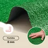 Tapiso Rasenteppich NATURAL Grün Höhe: 6mm Balkon Terrasse Produktbild-Vorschau 2