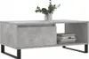 vidaXL Konferenční stolek Concrete Grey 90x50x36,5 cm Náhled obrázku produktu 3
