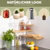 bremermann Bambus-Eckregal, Küchenregal, Material aus Produktbild-Vorschau 2