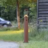 Außenleuchte RostBraun mit Klarglas 80cm IP44 mit Steckdose Produktbild-Vorschau 9