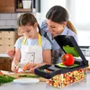 Gemüseschneider, 15-in-1 Zerkleinerer, Mandoline Produktbild-Vorschau 5