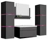 5 teiliges Waschplatz Badmöbel Komplettset inkl. LED Produktbild-Vorschau 5