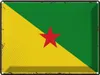 vianmo Blechschild 30x40 cm Französisch?Guayanas Retro Produktbild-Vorschau 1