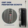 MuchoWow® Koffer Handgepäck Trolley Rollkoffer Kleine Produktbild-Vorschau 3