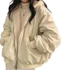ASKSA Dámská zimní bunda Baggy Oboustranná parka s kapucí Náhled obrázku produktu 1