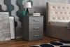 Nachttisch - Nachtkästchen - Nachtschrank - mit 3 Produktbild-Vorschau 2