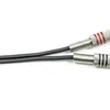 A close-up shot of two audio cables with metal connectors. Produktbild-Vorschau