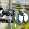 LEADZM Tenda da sole verticale a molla, dimensioni Anteprima dell’immagine prodotto 4
