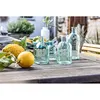 4x Vase Aqua türkis 10-19cm – Glas, Blumenvase, Vasenset Produktbild-Vorschau 7