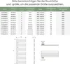 A table showing product specifications and a diagram of a radiator. Produktbild-Vorschau