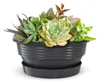 Plastard 5er Set Pflanzenschalen Ø 45 cm mit Untersetzer Produktbild-Vorschau 3
