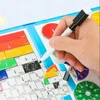 Jeu Éducatif Magnétique Sur Les Fractions Pour Enfants Pour Voir les images du produit 4