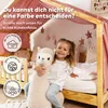 Himmel für Hausbett aus Musselin - Länge 320, 360 oder 420 Produktbild-Vorschau 6