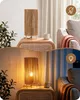 EDISHINE, lot de 2 lampes de chevet, abat-jour en corde de Voir les images du produit 5
