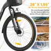 E-Bike Cityrad C2-Pro Faltbares E-Fahrrad 648WH Pedelec, Produktbild-Vorschau 6