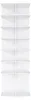 Scarpiera 60 x 60 x 184 cm, a 7 ripiani, girevole a 360°, Anteprima dell’immagine prodotto 15
