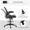 Vinsetto Mesh Zeichenstuhl Ergonomischer Bürostuhl mit Produktbild-Vorschau 6