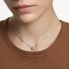 SWAROVSKI Damen Anhänger Weiß Goldlegierungsschicht STILLA Produktbild-Vorschau 5
