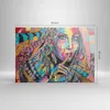 Bild auf Leinwand - Leinwandbild - frau folklore - 70x50cm Produktbild-Vorschau 3