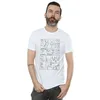 Looney Tunes - T-Shirt für Herren BI35151 (5XL) (Weiß) Produktbild-Vorschau 2