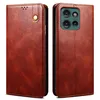 Custodia per Motorola Edge 50 Neo in pelle flip case Anteprima dell’immagine prodotto 1