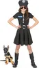 Costume da piccola poliziotta per bambini poliziotta Anteprima dell’immagine prodotto 1