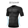 Funktions-Fahrradtrikot, atmungsaktives Sommer Kurzarm Produktbild-Vorschau 8