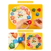 5-teiliges Montessori-Holzspielzeug-Set für Kinder: Produktbild-Vorschau 6