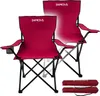 24MOVE® Campingstuhl Faltstuhl, 2er Set, schwarz, mit Produktbild-Vorschau 1