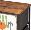 Max Home Vintage-retro Kommode 11 Schubladen Mehrfarbig  Produktbild-Vorschau 3