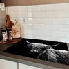 KitchenYeah© Herdabdeckplatte Schottischer Highlander - Kuh Produktbild-Vorschau 5