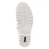 The sole of a white boot is shown against a white background. Produktbild-Vorschau