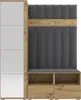 Garderoben-Set Nela II LUX mit Spiegel, gepolsterte Produktbild-Vorschau 10