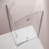 Eckdusche mit Drehtür an Festfeld NT403 - 8 mm - Nano Produktbild-Vorschau 2