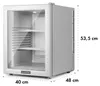 Klarstein Kühlschrank, Mini Kühlschrank mit Glastüre, Produktbild-Vorschau 7