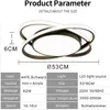 Deckenleuchten LED Deckenlampe Ø53cm,Dimmbar mit Produktbild-Vorschau 9