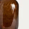 HOMLA Sklenená váza FORMAE, hnedá, 18,5 x 36,5 cm Náhľad obrázku produktu 3