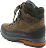 A single brown hiking boot is shown against a white background. Podgląd zdjęcia produktu