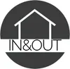 A circular graphic with a house outline and the text "IN&OUT" below it. Produktbild-Vorschau