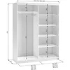 BEAUTYSOFA | Kleiderschrank DONATELLO 160 cm mit Spiegel, Produktbild-Vorschau 7
