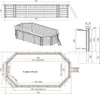 Pool NEMO 7.3 x 3.97 - H.1.45 m, hellblau, auf Rahmen - Produktbild-Vorschau 5