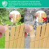 Jiubiaz Sichtschutzmatte PVC Sichtschutz Garten Produktbild-Vorschau 4