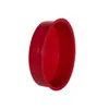 A red cap for air connections, shown in isolation against a white background. Produktbild-Vorschau