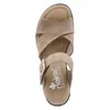 Rieker Damen-Wedges-Sandalette mit Keilabsatz Beige-Braun, Produktbild-Vorschau 31