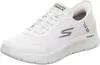 A white Skechers Go Walk sneaker is shown from a side angle against a white background. Voir les images du produit